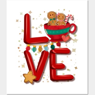 Love Christmas Posters and Art